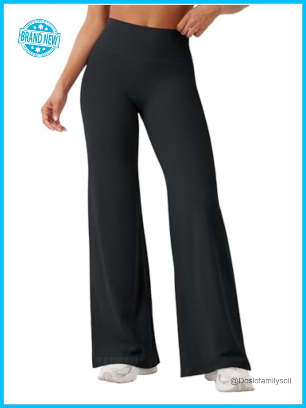 Yoga Leggings High Rise Straight Leg Athletic Gym Pants
